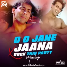 O  O Jane Jana x Rock This Party (Mashup) - DJ Purvish